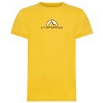 Footstep Tee M yellow